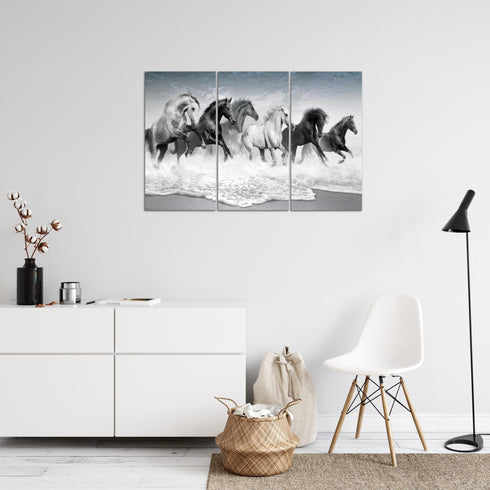 Wandbilder Wohnzimmer XXL Pferde Moderne Bilder Tiere